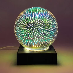 Led 3D Usb Fibre Ball Light><noscript><img width=