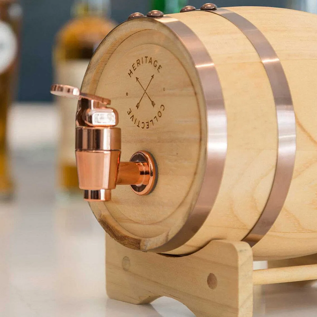Mini Whisky Barrel Drinks Dispenser>The Source Hot