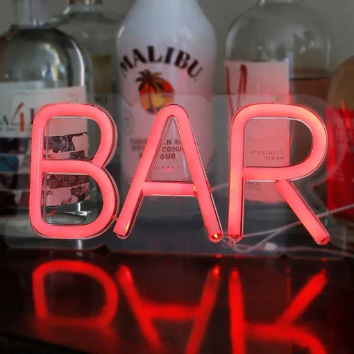 Neon Bar Wall Light>The Source Discount