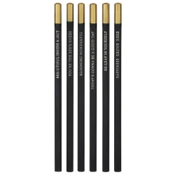 'Bee & Honeysuckle' Set Of 6 Pencils>Toasted Crumpet Best Sale