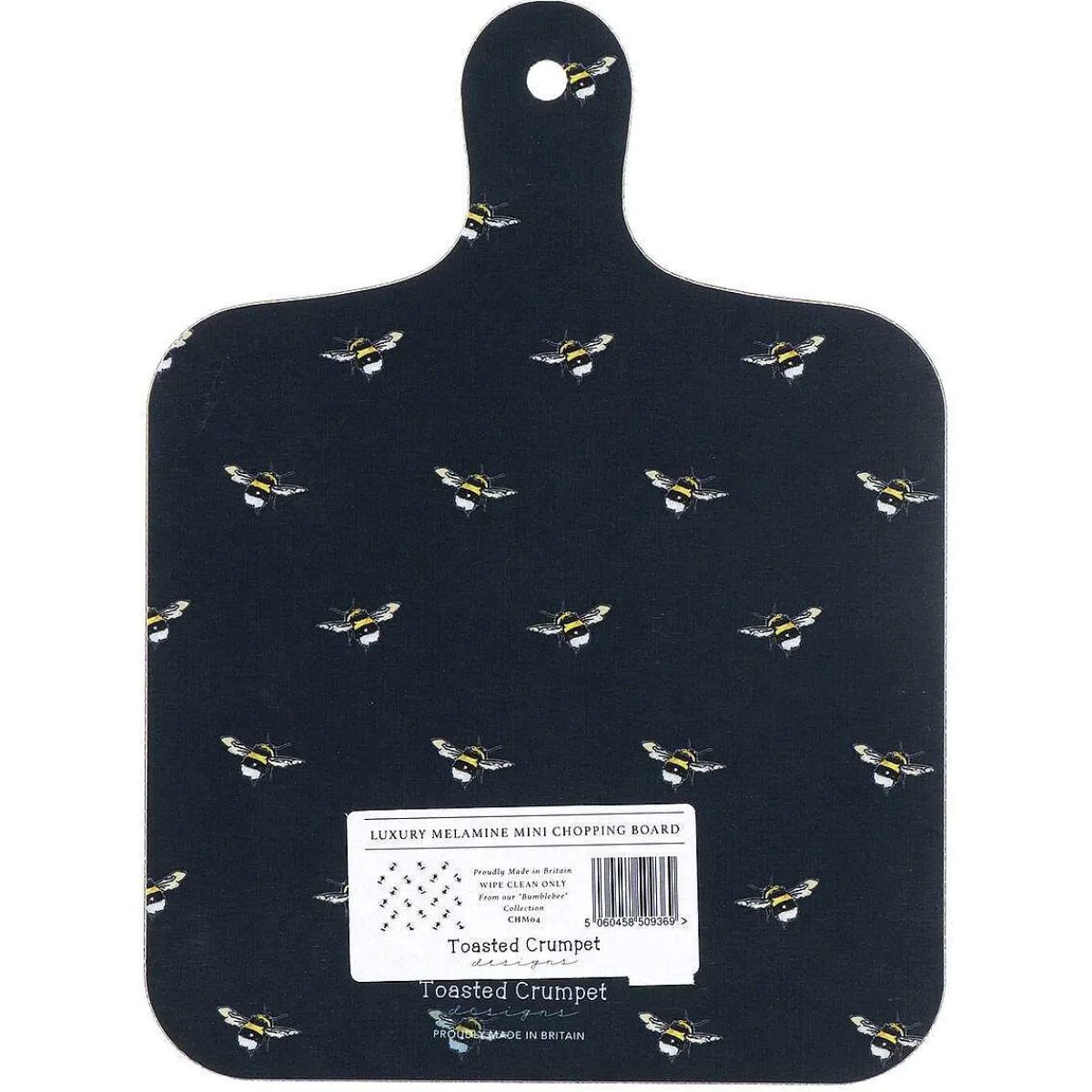 'Bumblebees' Mini Double Sided Chopping Board>Toasted Crumpet Hot