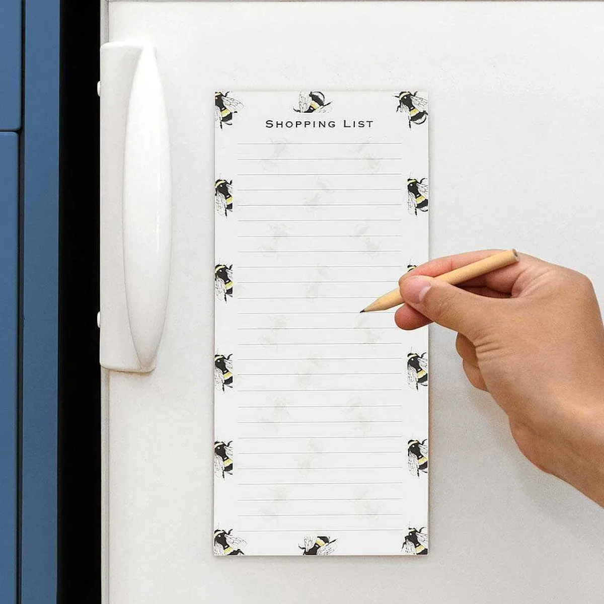 'Bumblebees' Magnetic Shopping List Pad>Toasted Crumpet Cheap