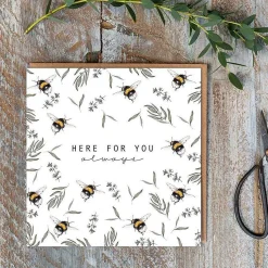 Bumblebee 'Here For You Always' Card>Toasted Crumpet Outlet