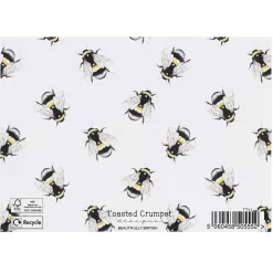 'Bumblebees' Thank You Notecards Set Of 6>Toasted Crumpet Hot