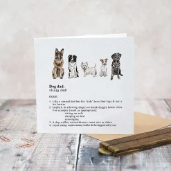 Country Gent 'Dog Dad' Card>Toasted Crumpet Flash Sale