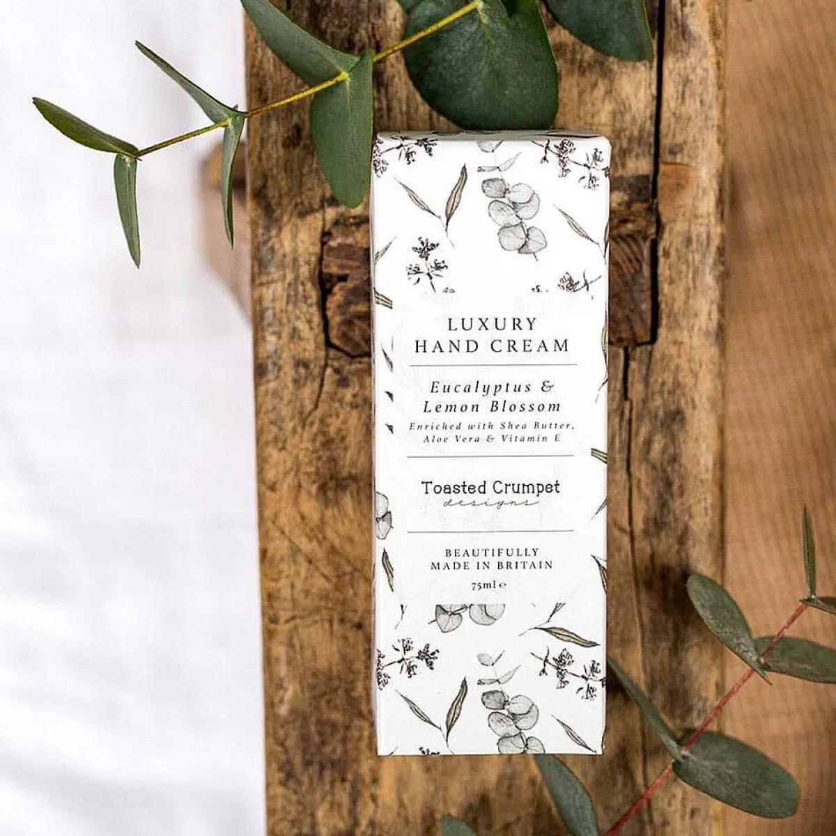 'Eucalyptus & Lemon Blossom' Luxury Hand Cream>Toasted Crumpet Best Sale