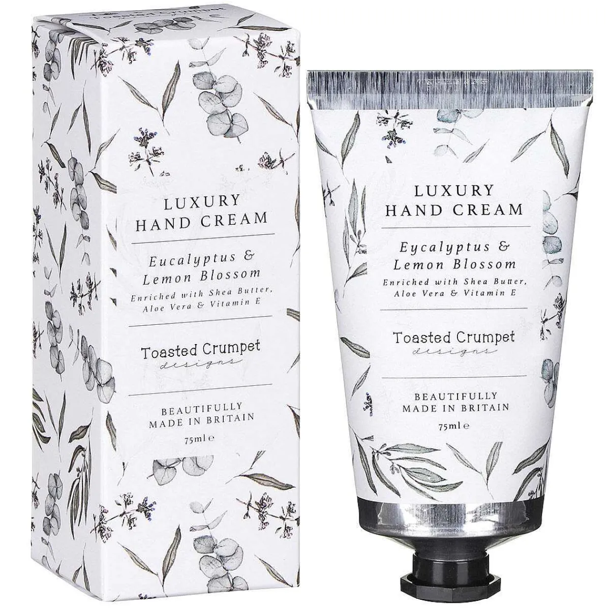 'Eucalyptus & Lemon Blossom' Luxury Hand Cream>Toasted Crumpet Best Sale
