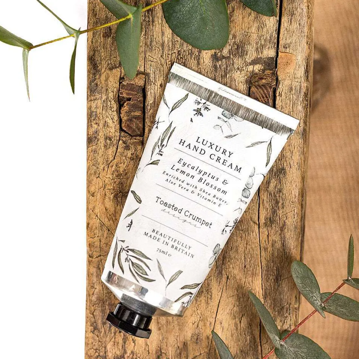 'Eucalyptus & Lemon Blossom' Luxury Hand Cream>Toasted Crumpet Best Sale