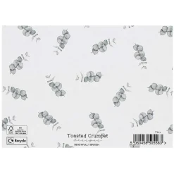 'Eucalyptus' Thank You Notecards Set Of 6>Toasted Crumpet Hot
