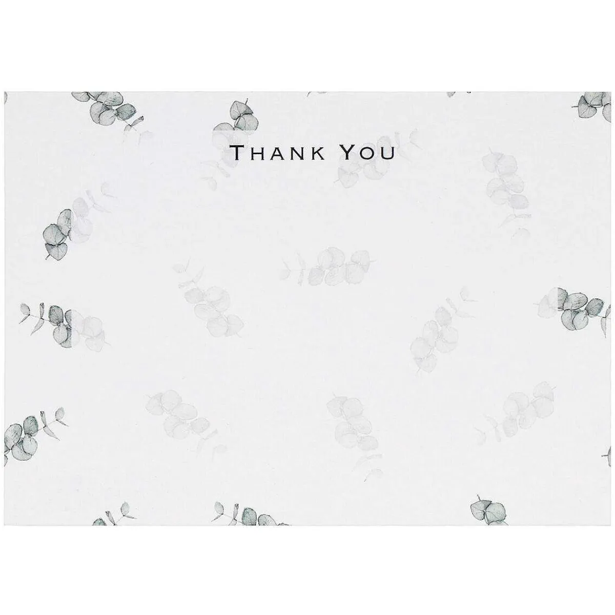 'Eucalyptus' Thank You Notecards Set Of 6>Toasted Crumpet Hot