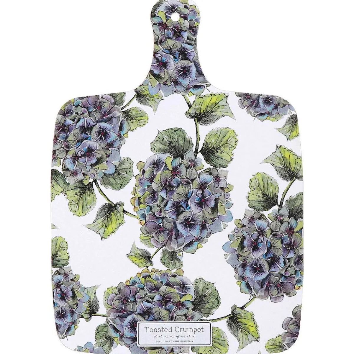 'Hydrangea' Large Double Sided Chopping Board>Toasted Crumpet Best Sale
