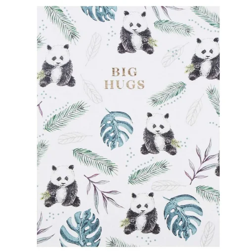 Panda 'Big Hugs' Mini Card>Toasted Crumpet Best Sale