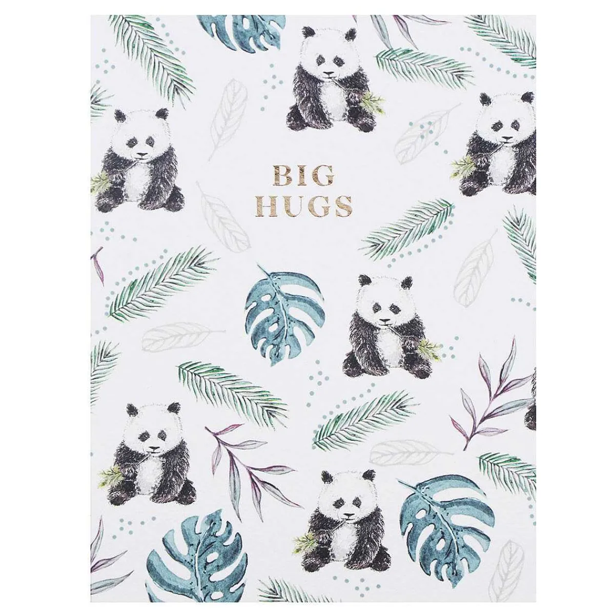 Panda 'Big Hugs' Mini Card>Toasted Crumpet Best Sale