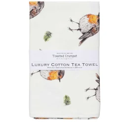 'Robins' Tea Towel>Toasted Crumpet Outlet