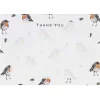 'Robins' Thank You Notecards Set Of 6>Toasted Crumpet Best Sale