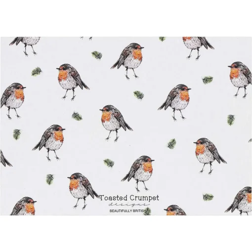 'Robins' Thank You Notecards Set Of 6>Toasted Crumpet Best Sale