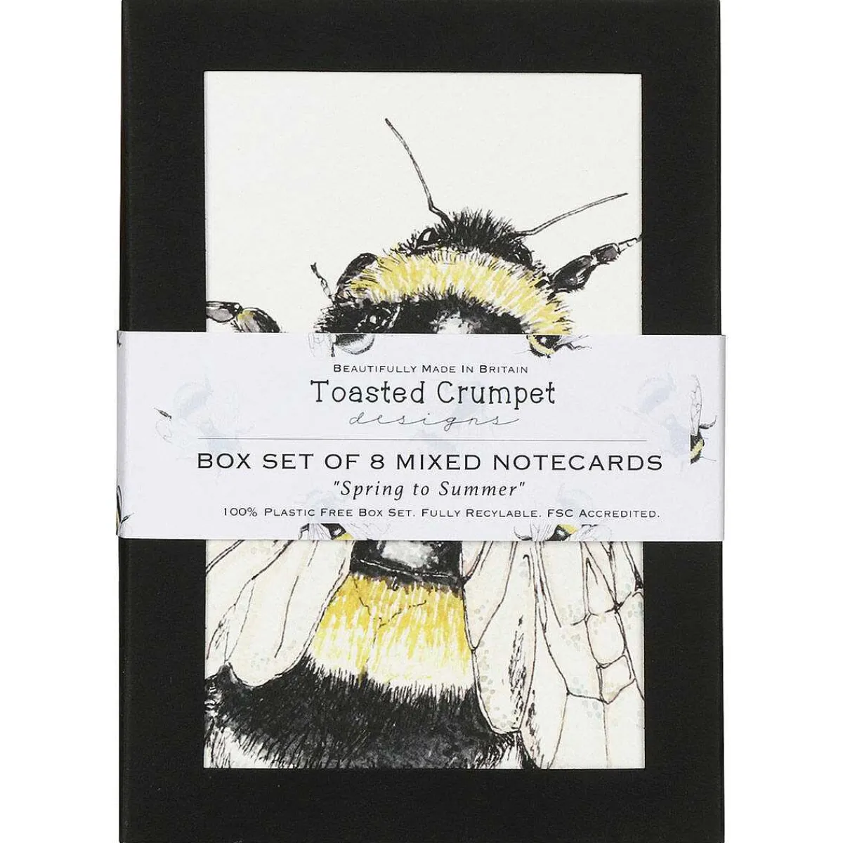 'spring To Summer' Notecards Mixed Set Of 8>Toasted Crumpet Discount