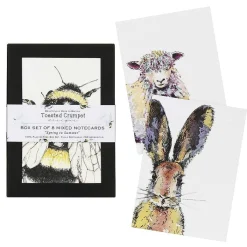 'spring To Summer' Notecards Mixed Set Of 8><noscript><img width=