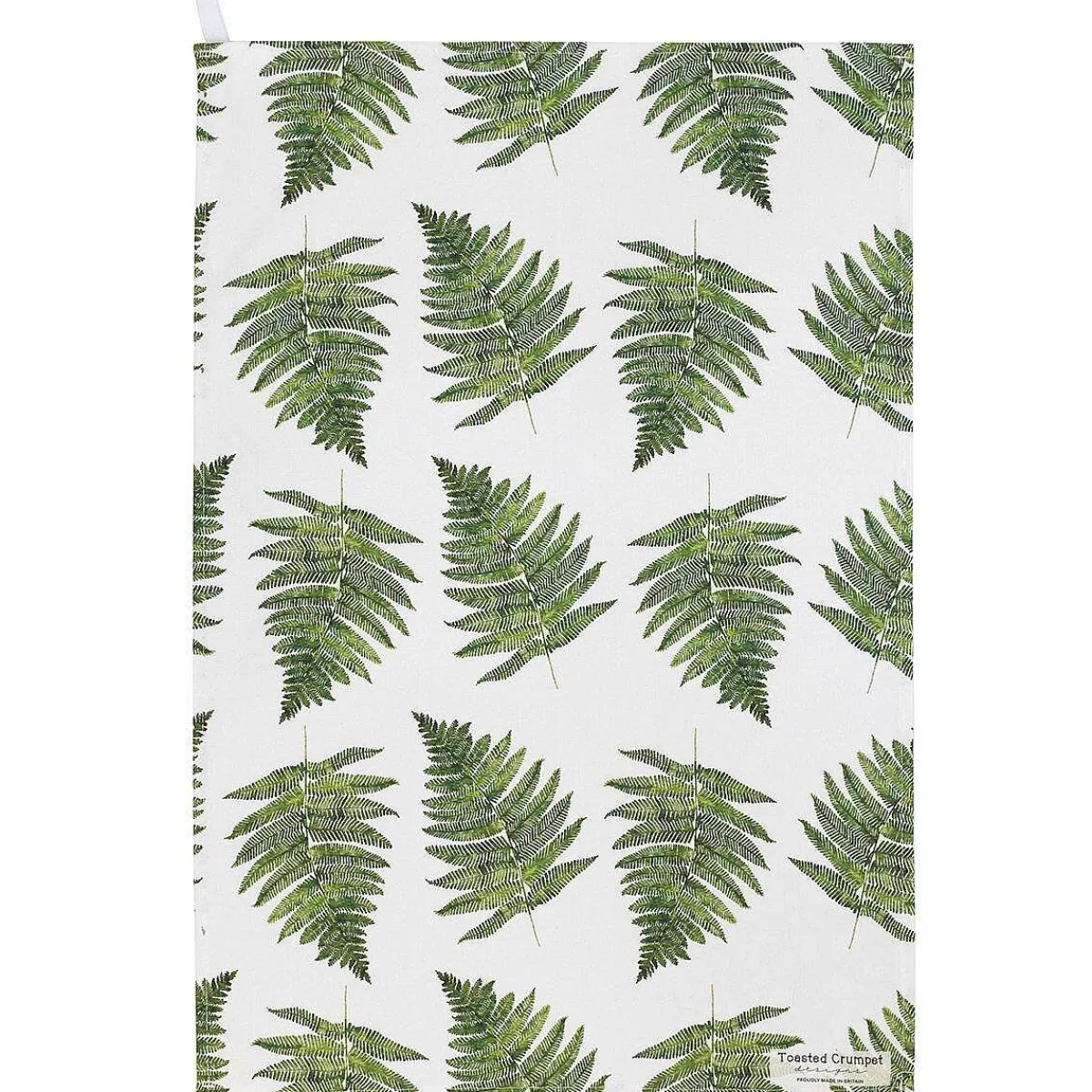 'Woodland Fern' Tea Towel>Toasted Crumpet New