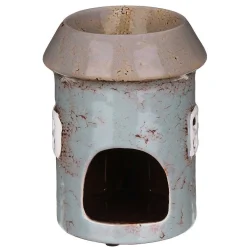 Grey Round House Wax Melt & Oil Warmer><noscript><img width=