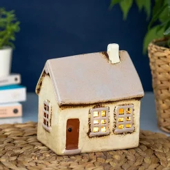 Light Grey House Tealight Holder><noscript><img width=