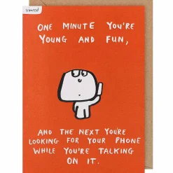 Young & Fun Greetings Card>Vimrod Shop
