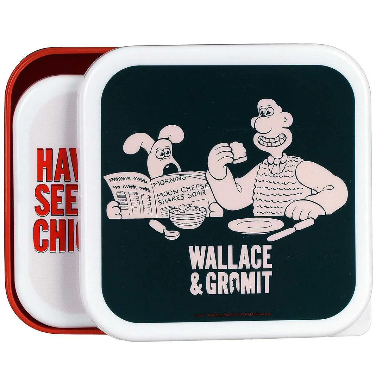 - Set Of 3 Snack Boxes>Wallace & Gromit Store