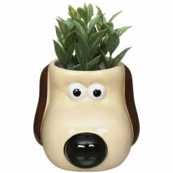 Gromit Shaped Boxed Plant Pot></noscript>Wallace & Gromit New