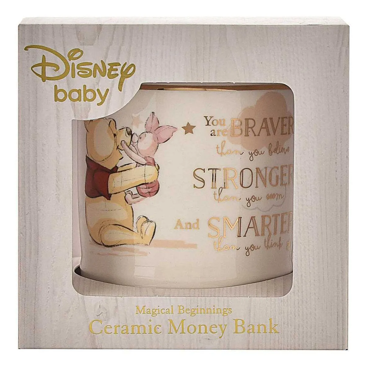 Disney Magical Beginnings Pooh Ceramic Money Box>Widdop & Co Discount