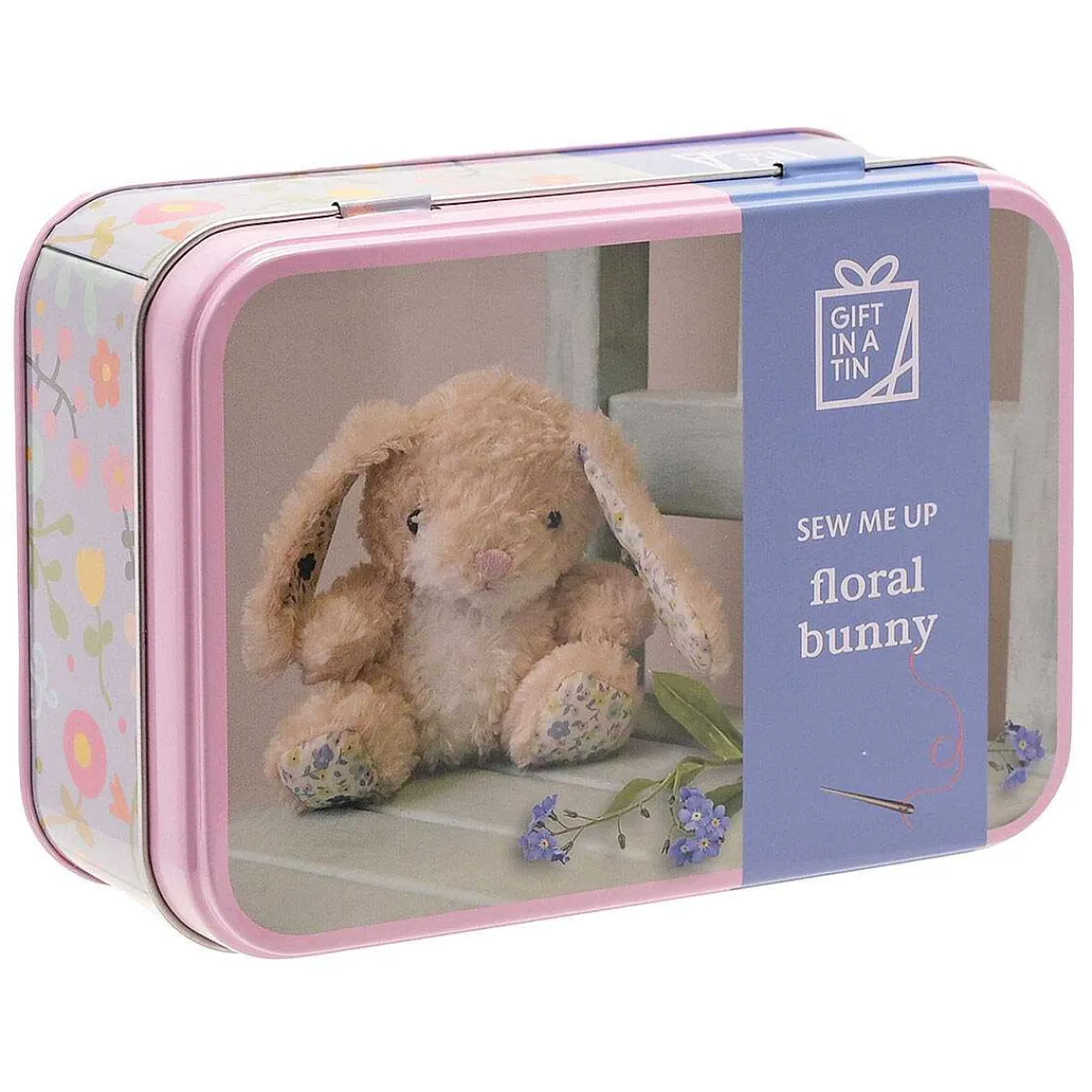 Gift In A Tin Sew Me Up Floral Bunny>Widdop & Co Discount
