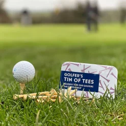 Gifts For Grown Ups Golfer's Tees Tin><noscript><img width=