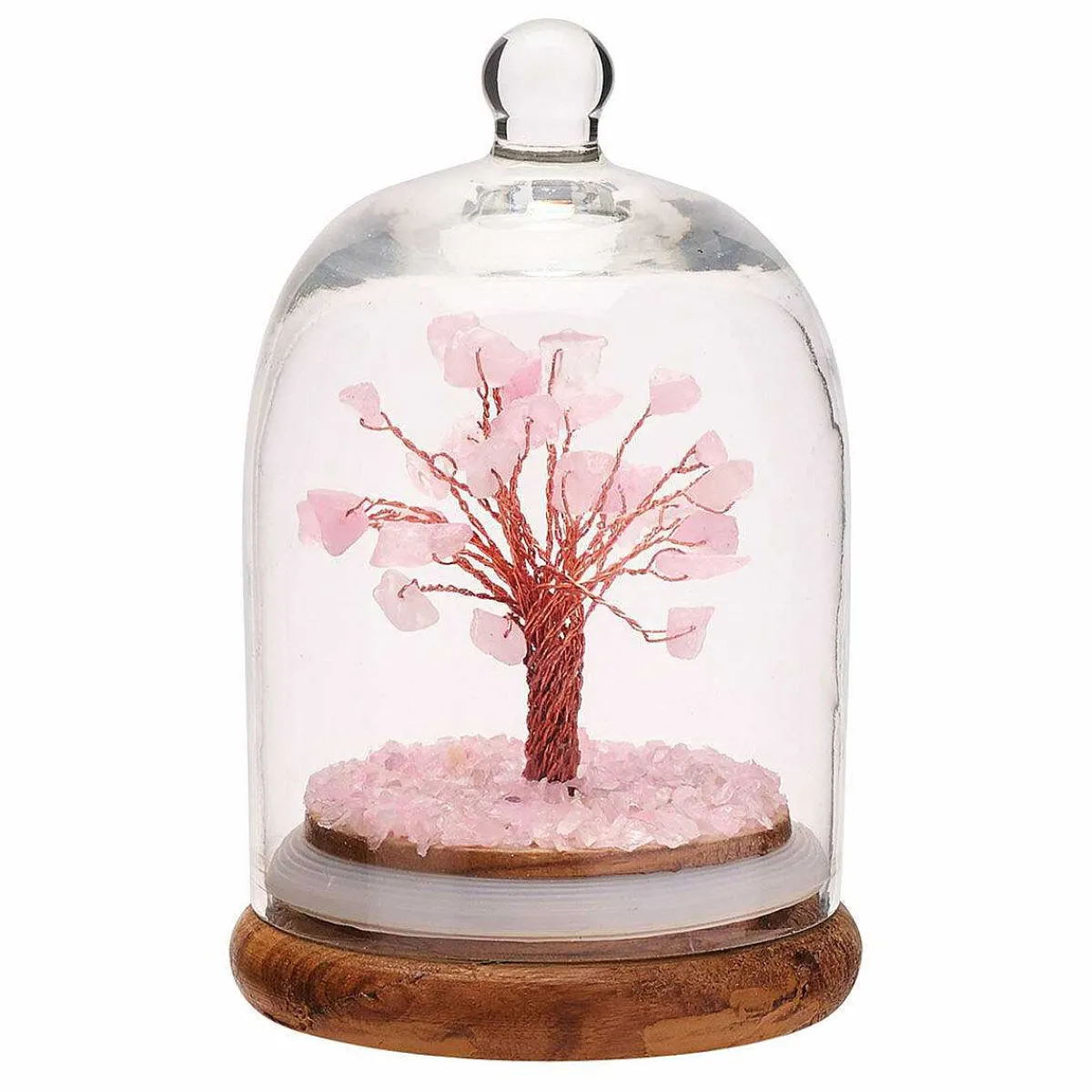 Rose Quartz Gemstone Dome Tree>Widdop & Co Shop