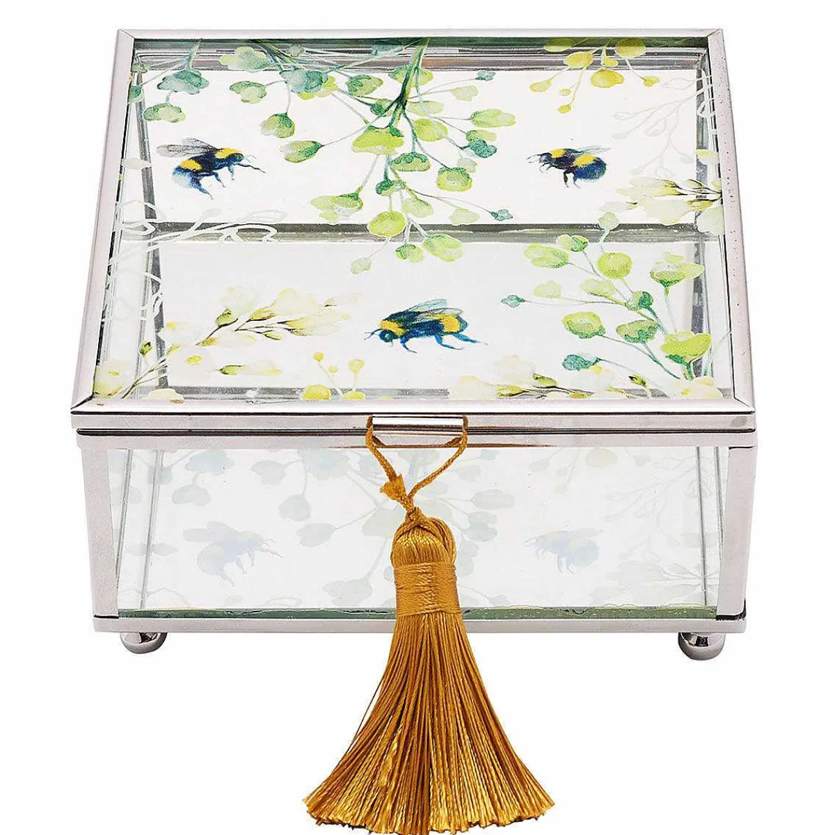 Sophia Glass Bee Trinket Box>Widdop & Co Best