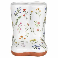 The Cottage Garden Floral Wellies Small Ceramic Vase><noscript><img width=