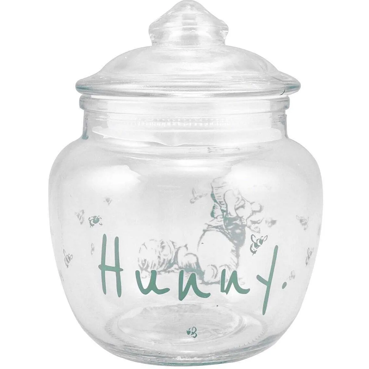 Glass Honey Pot>Winnie The Pooh Store