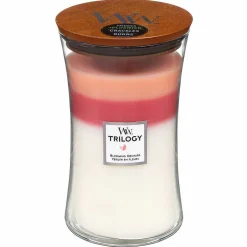 Blooming Orchard Trilogy Large Hourglass Candle>WoodWick Outlet