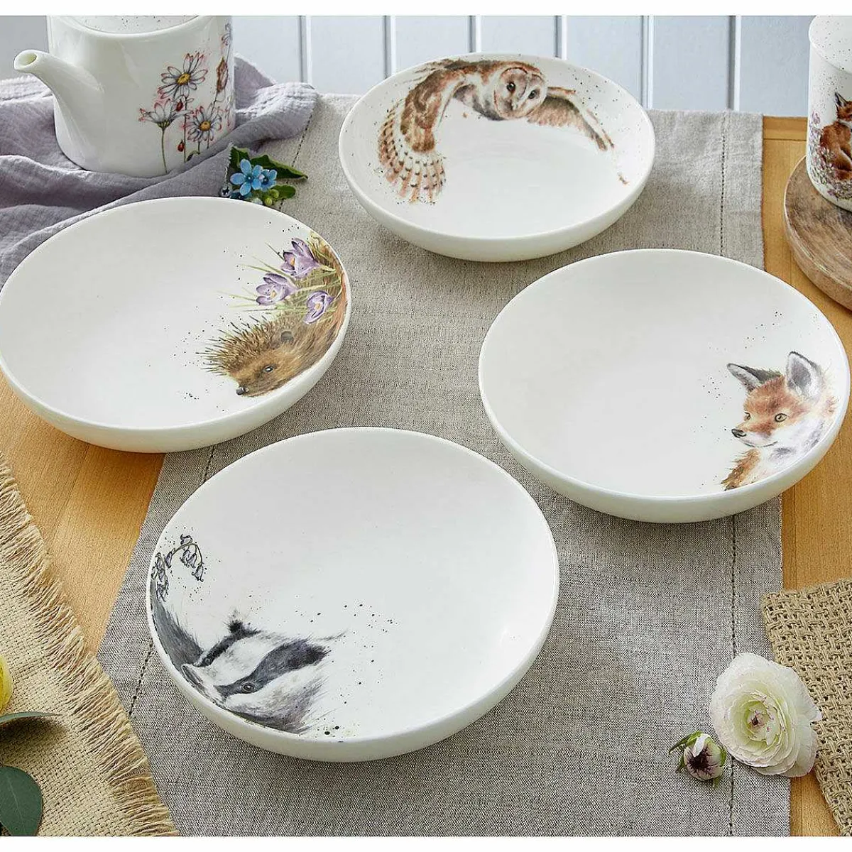 8.5 Inch Pasta Bowl - Hedgehog>Wrendale Cheap