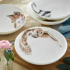 8.5 Inch Pasta Bowl - Owl>Wrendale Online