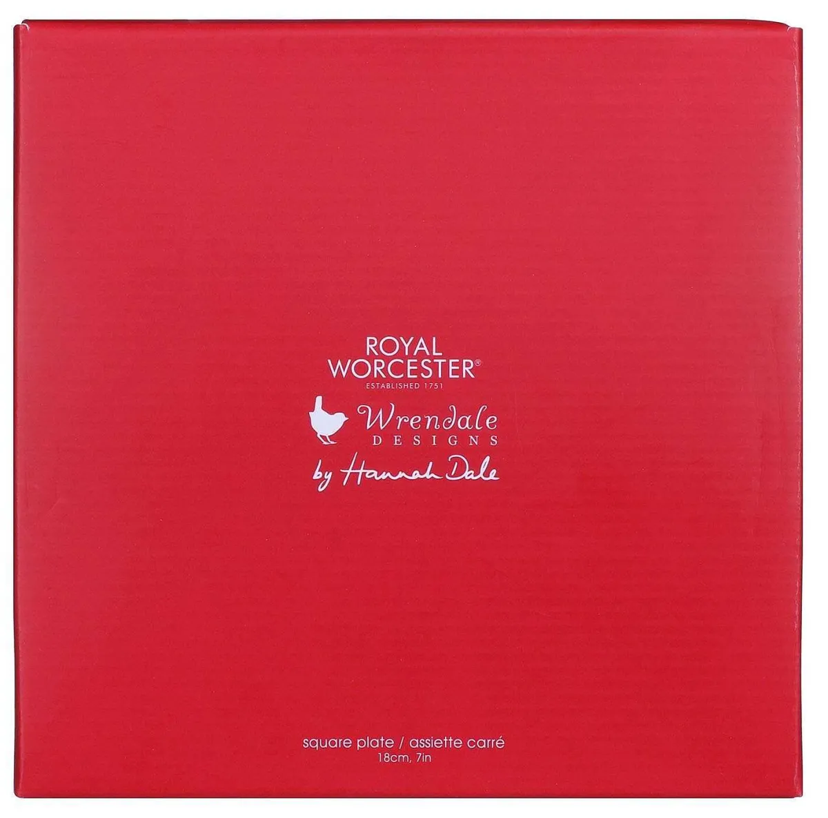 7 Inch Square Plate - 'Gathered Around'>Wrendale Best