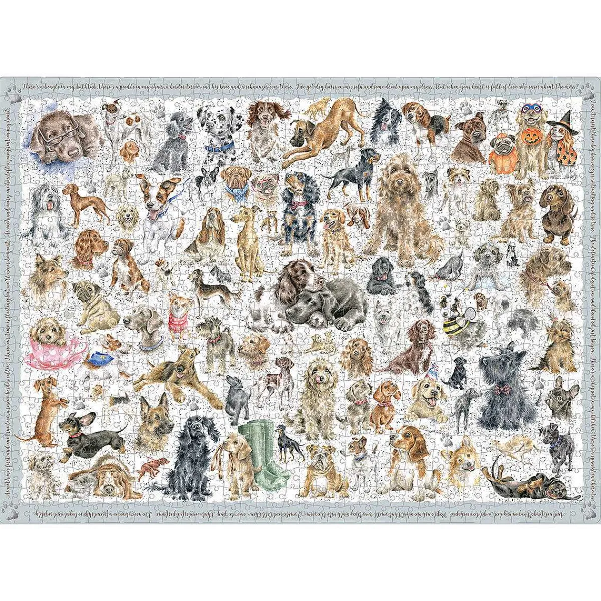'A Dog's Life' 1000 Piece Jigsaw Puzzle>Wrendale Store