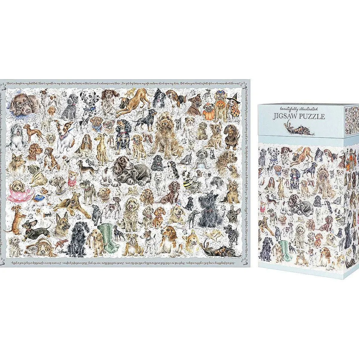'A Dog's Life' 1000 Piece Jigsaw Puzzle>Wrendale Store