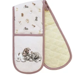 A Dog's Life Double Oven Glove, Tea Towel And Apron Set><noscript><img width=