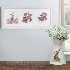 A Meadow Trio Triple Print With Cream Frame>Wrendale Online