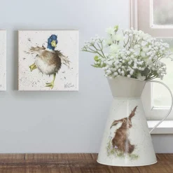 'A Waddle And A Quack' Small Canvas><noscript><img width=