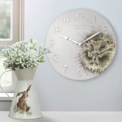 'Awakening' Hedgehog Wall Clock><noscript><img width=
