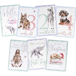 Baby Milestone Cards>Wrendale Hot