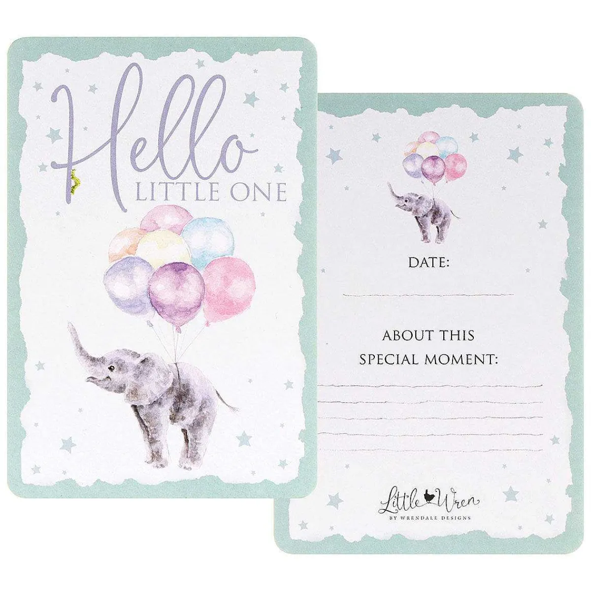 Baby Milestone Cards>Wrendale Hot