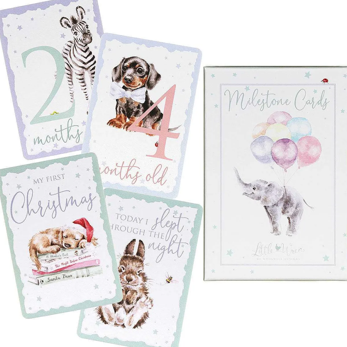 Baby Milestone Cards>Wrendale Hot