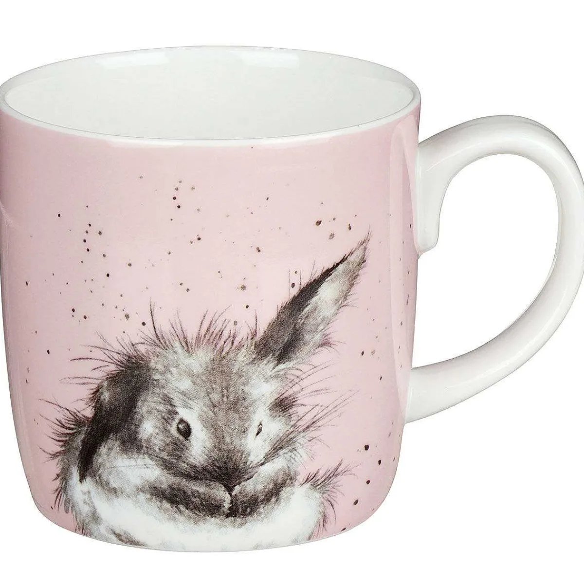 Bathtime Rabbit Boxed Large Fine Bone China Mug>Wrendale Clearance