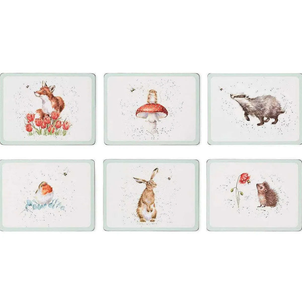 Bee Placemats Set Of 6>Wrendale Cheap